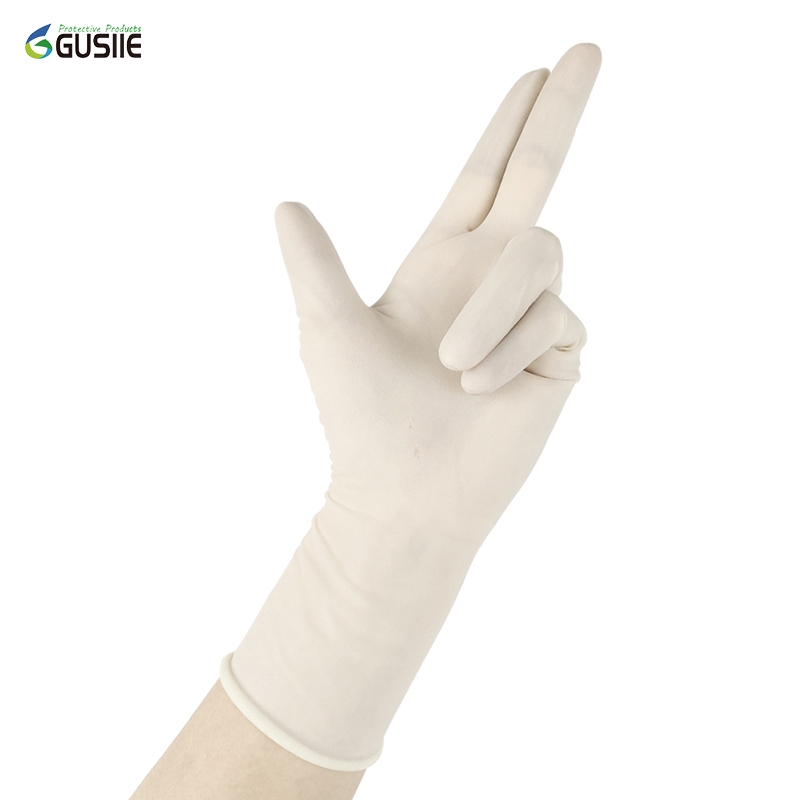 Rubber Surgical Gloves Powder Free And Powdered Medical Hand Glove Sterilized Latex White Or Yellow Hospital Medical Safety