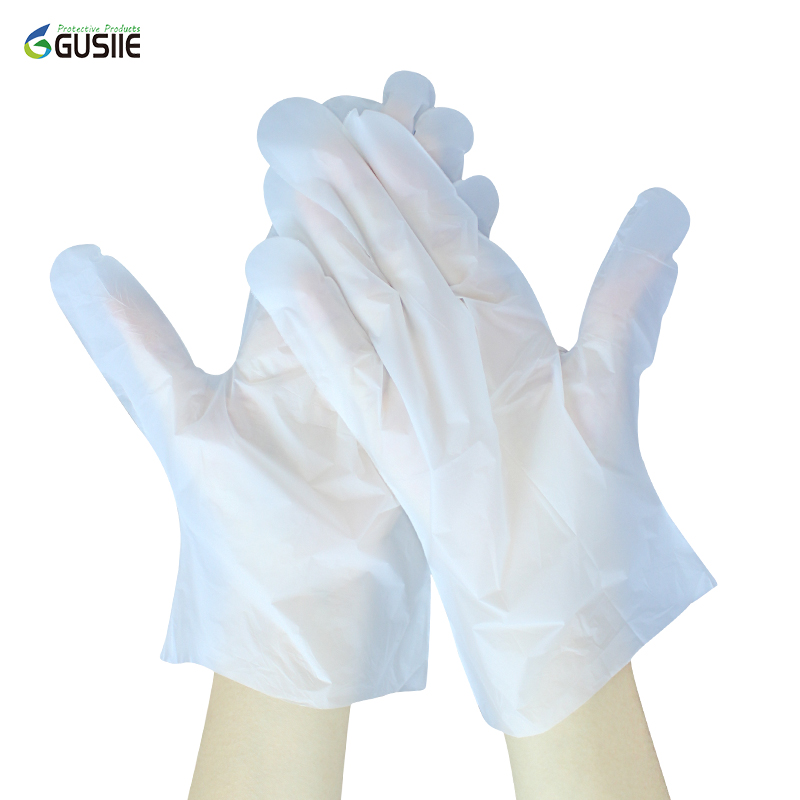 Gusiie 1.5mil 100% Compostable Full Biodegradable Disposable Gloves Food Grade