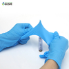 GusiieGuard® 4mil Powder Free Blue White Disposable Medical Nitrile Examination Gloves 