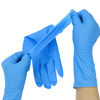 Gusiie 6/8mil Blue 9/12-inch Scientific Experiment Protection Acid And Alkali Resistance Chemical Gloves