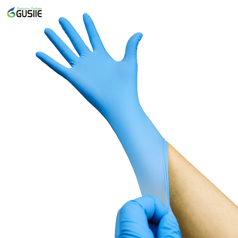Gusiie 3mil High Quality Wholesale Household Cleaning Disposable Nitrile Gloves