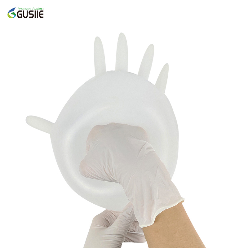 GusiieFlex® 3mil White Puncture Resistance Disposable Nitrile Examination Gloves Medical Grade